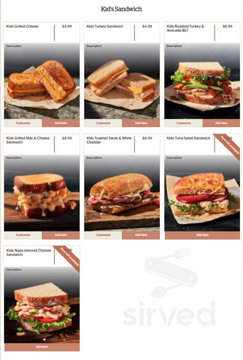 panera bread malta ny menu.